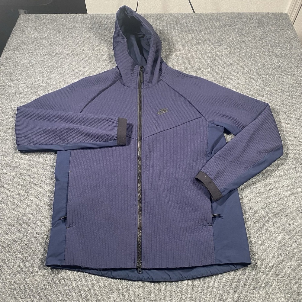 Nike Sportswear NSW Tech Pack Hooded Woven Jacket Full Zip Mens Large Nylon - Picture 2 of 9